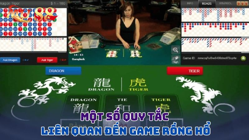 Một số quy tắc liên quan đến game rồng hổ