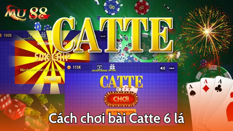 Cách chơi bài Catte 6 lá